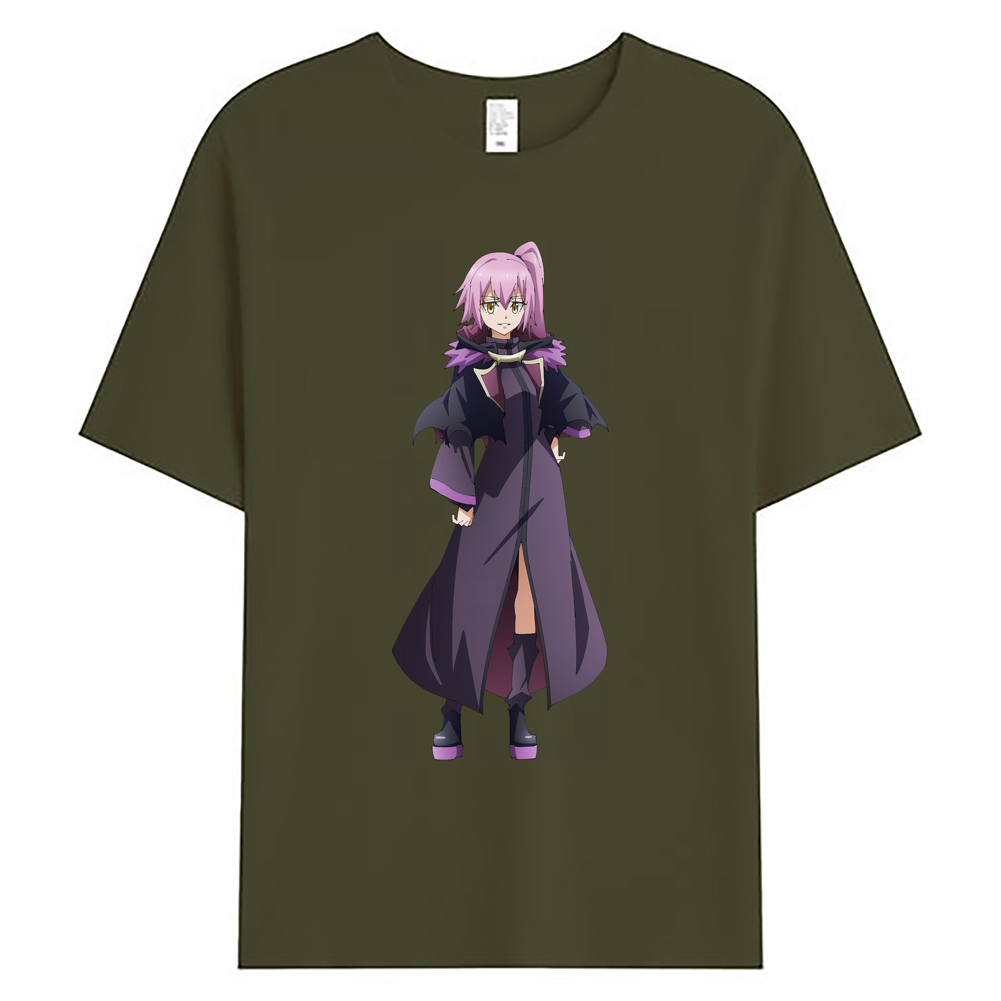 （画像用） 転スラ Regarding Reincarnated to Slime 綿100％ メンズ半袖Tシャツ｜肌触りやわらか＆通気性